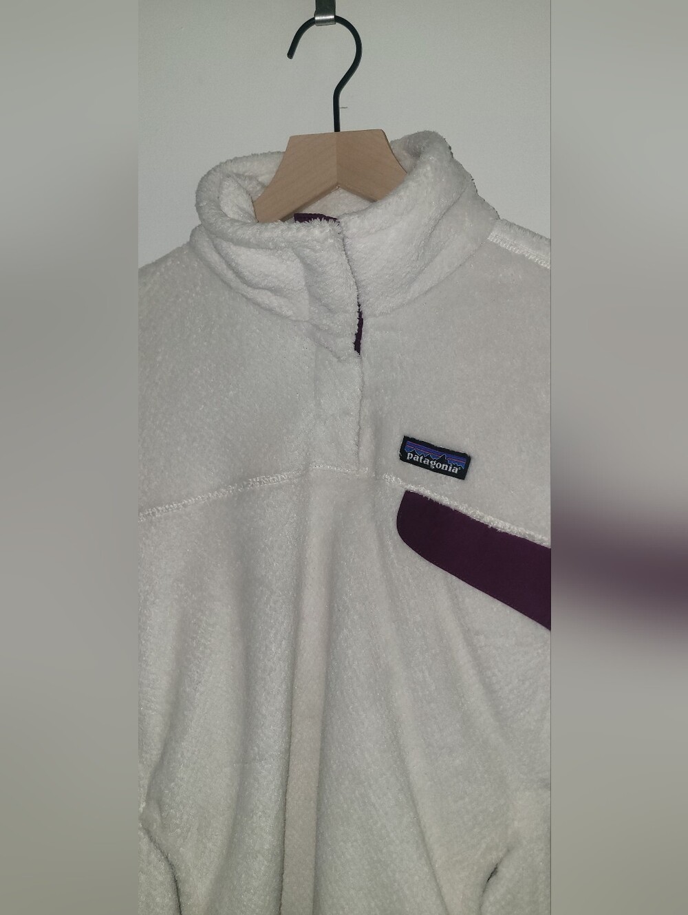 Patagonia Womens Re-Tool Snap T Polartec Fleece Pullover Jacket XL - Picture 8 of 13